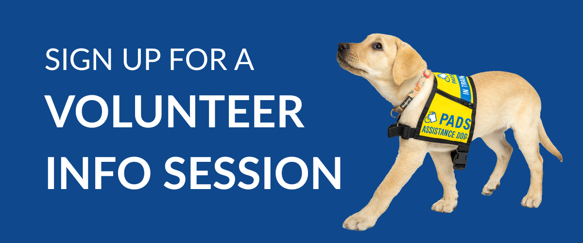 Volunteer Info Session banner